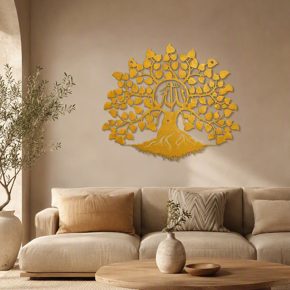 HilalHaven Rooted Verse Tree Form Metal Wall Art Decor - image 11