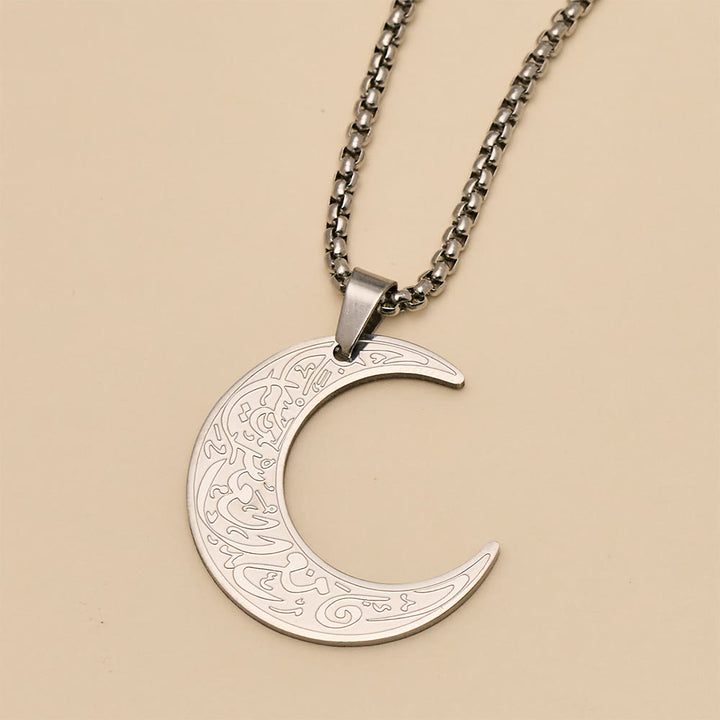 HilalHaven Crescent of Ease &amp; Protection Ayatul Kursi Necklace - image 9