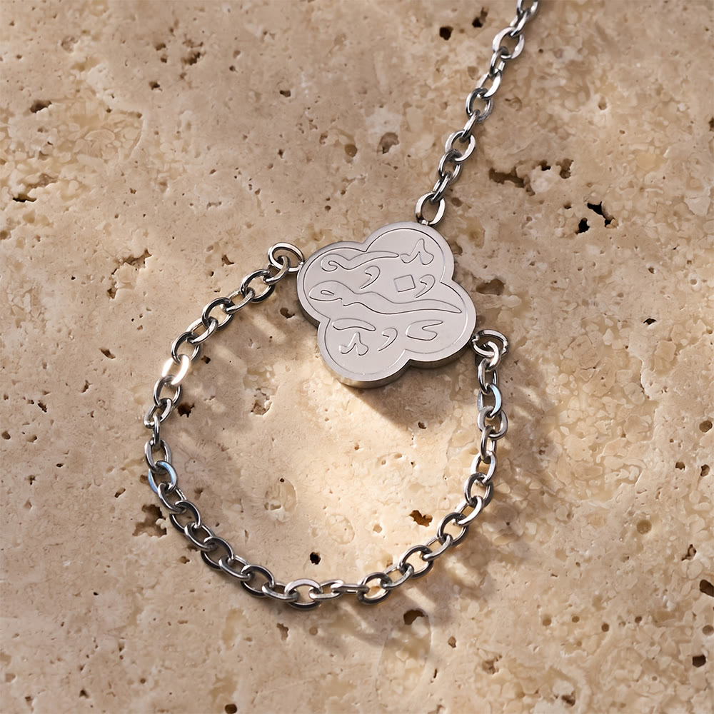 HilalHaven "Rizq-Grace" Petal Trace Botanical Hand Chain - image 11