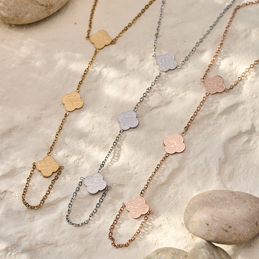 FREE Today: "Rizq-Grace" Petal Trace Botanical Hand Chain - image 1