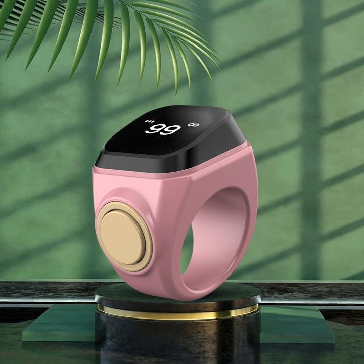 HilalHaven Gentle Beat Digital Tasbih Ring — Rechargeable Finger‑Worn Electronic Counter - image 12
