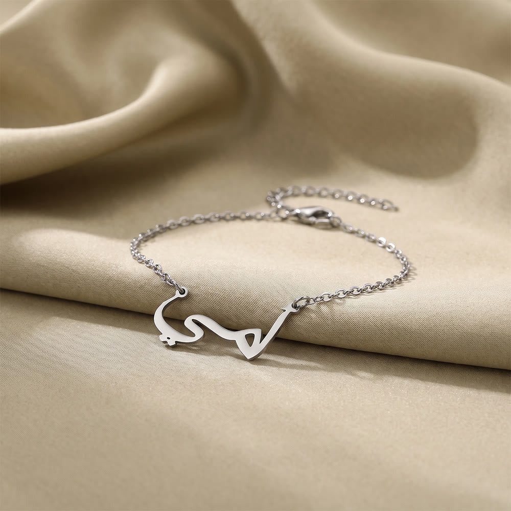 HilalHaven "Habbi-My Love" Gentle Devotion Calligraphic Name Bracelet - image 11