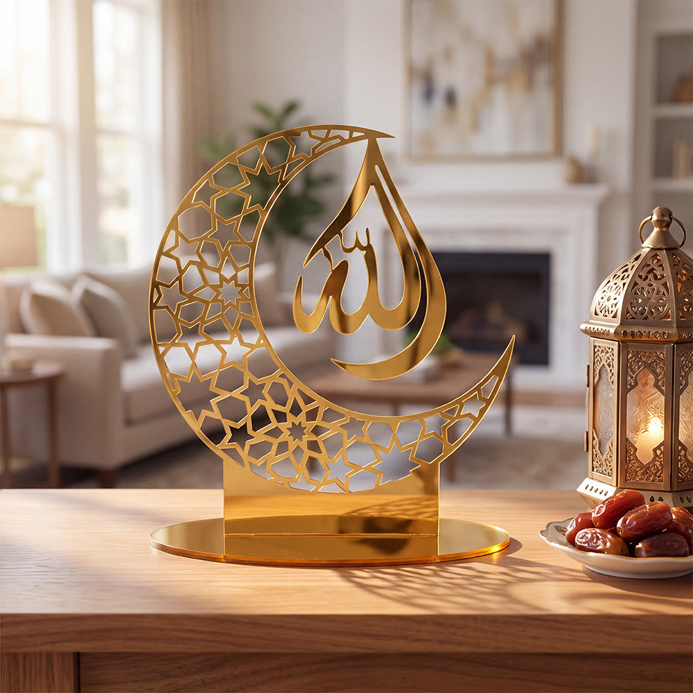 HilalHaven "Lunar Radiance" Acrylic Tabletop Decor - image 7