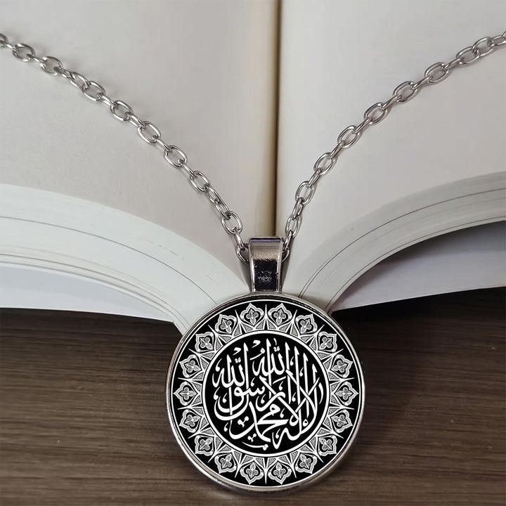 FREE Today: Ornate Seal Glass‑Cabochon Round Pendant Necklace - image 5