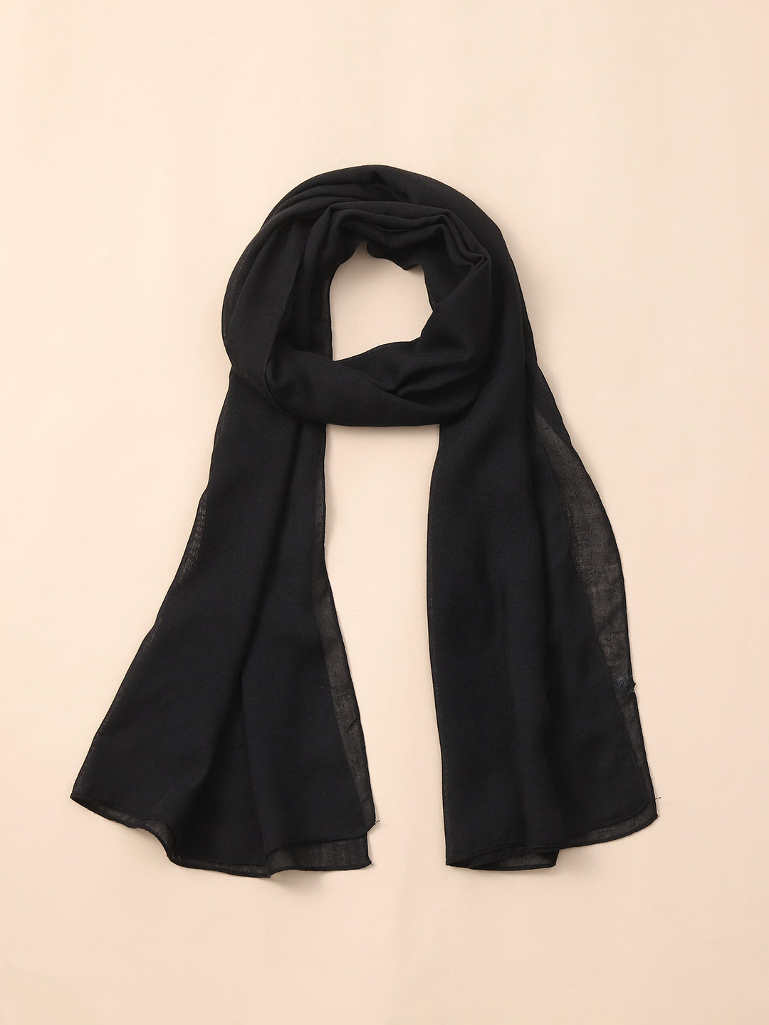 HilalHaven Soft Veil Textured Viscose Hijab Scarf— Mid‑Length Woven All‑Season Wrap - image 1