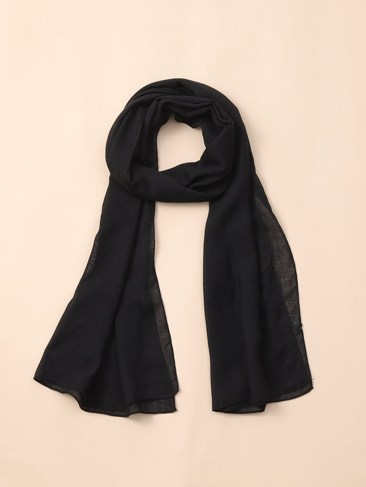 HilalHaven Soft Veil Textured Viscose Hijab Scarf— Mid‑Length Woven All‑Season Wrap - image 1