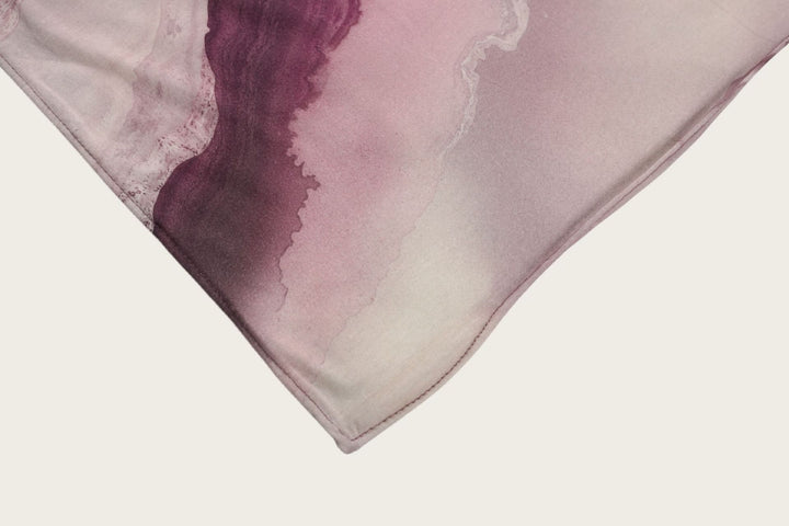 HilalHaven Fluid Hues Art‑Print Satin Cotton Hijab — Multi‑Pattern Long Viscose Head Scarf - image 72