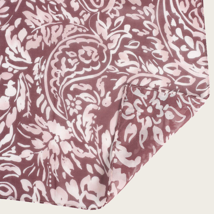 HilalHaven Vintage Haze Abstract‑Print Satin Hijab — Woven Polyester All‑Season Lightweight Wrap - image 34