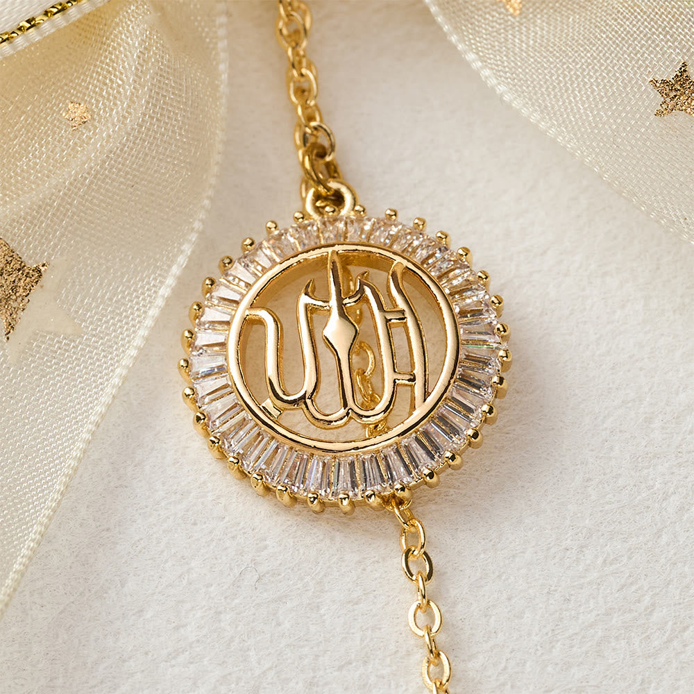 HilalHaven "Lunar Whisper" Crystal Wreath Car Pendant — Luxury Hand‑crafted Auto Ornament - image 8