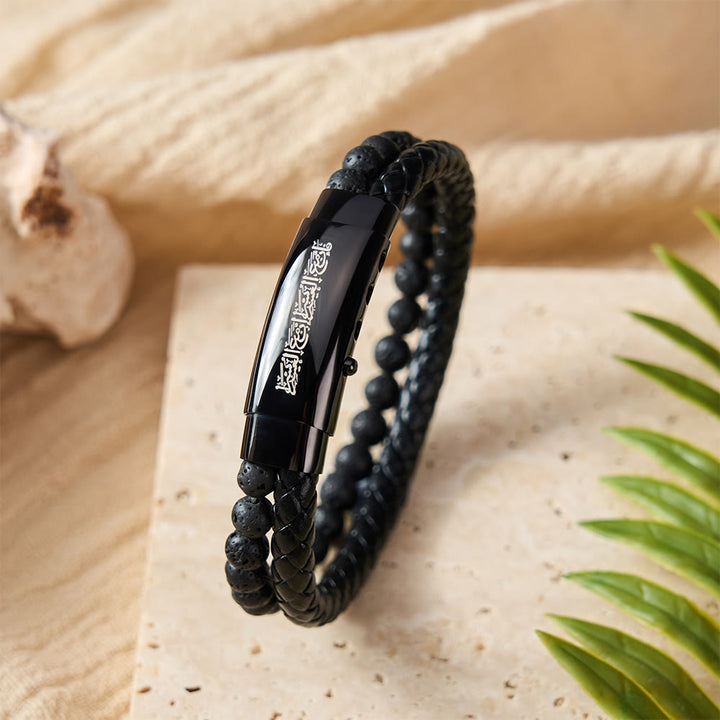 HilalHaven Script Horizon Multi‑strand Beaded Bracelet - image 9
