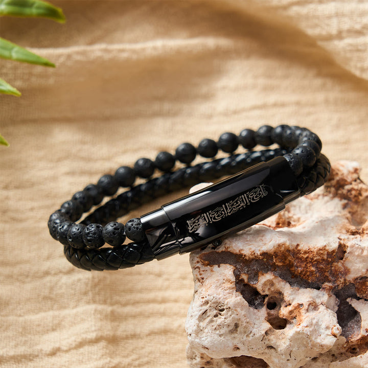 HilalHaven Script Horizon Multi‑strand Beaded Bracelet - image 5