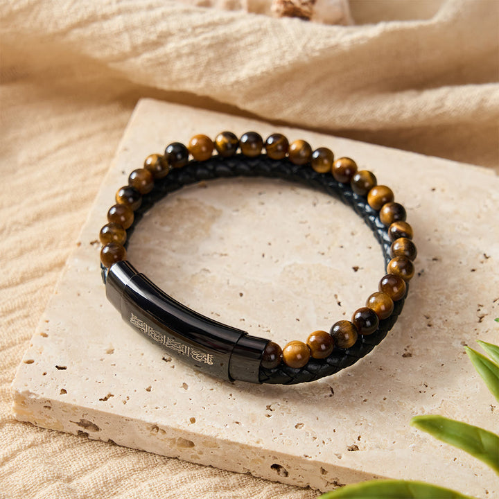HilalHaven Script Horizon Multi‑strand Beaded Bracelet - image 2