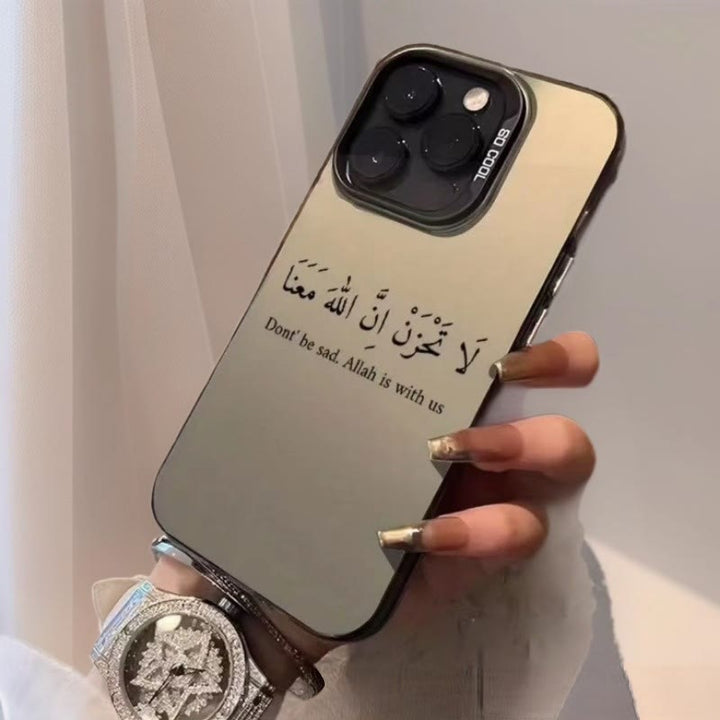 HilalHaven Gentle Solace Electroplated PC Phone Case - image 2