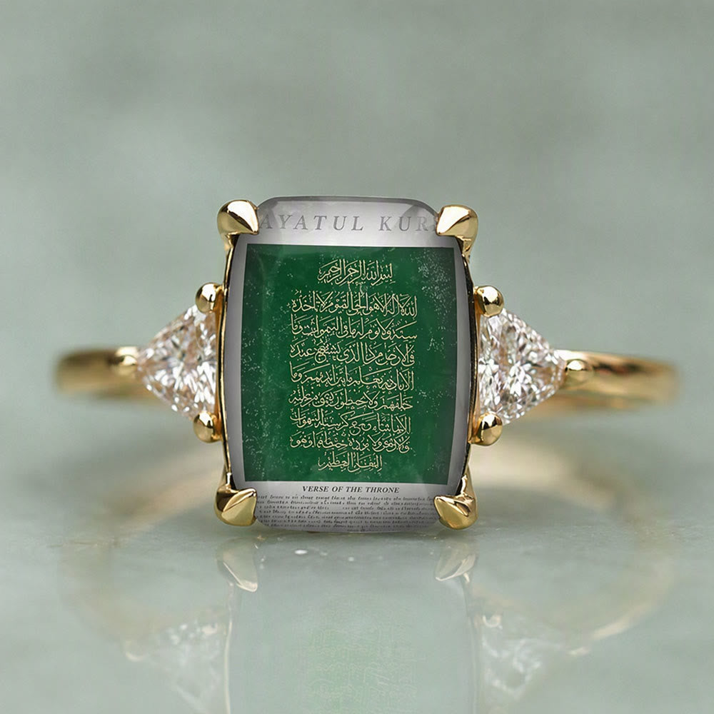 FREE Today: Ayatul Kursi Sacred Tablet Carved Gem Signet Ring - image 8
