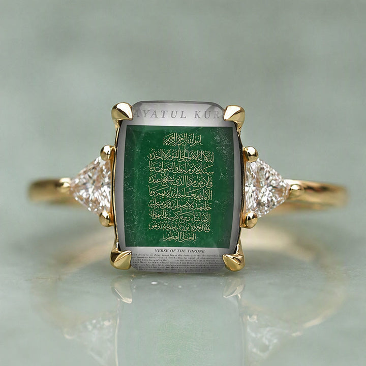 FREE Today: Ayatul Kursi Sacred Tablet Carved Gem Signet Ring - image 8