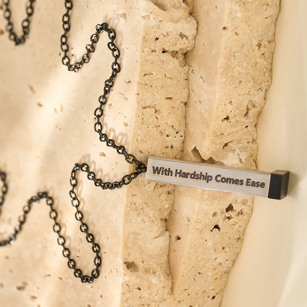 HilalHaven Twin Pillar Arabic &amp; English Name Double Vertical  Personalized Engraved Necklace - image 23