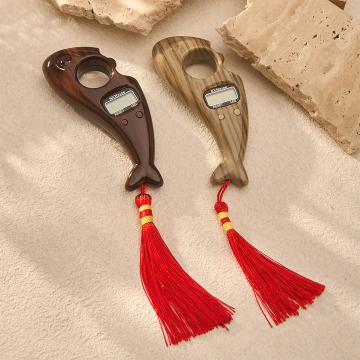 FREE Today: Portable Handheld Dolphin Design LED Digital Tasbih with Red Tassel - image 11