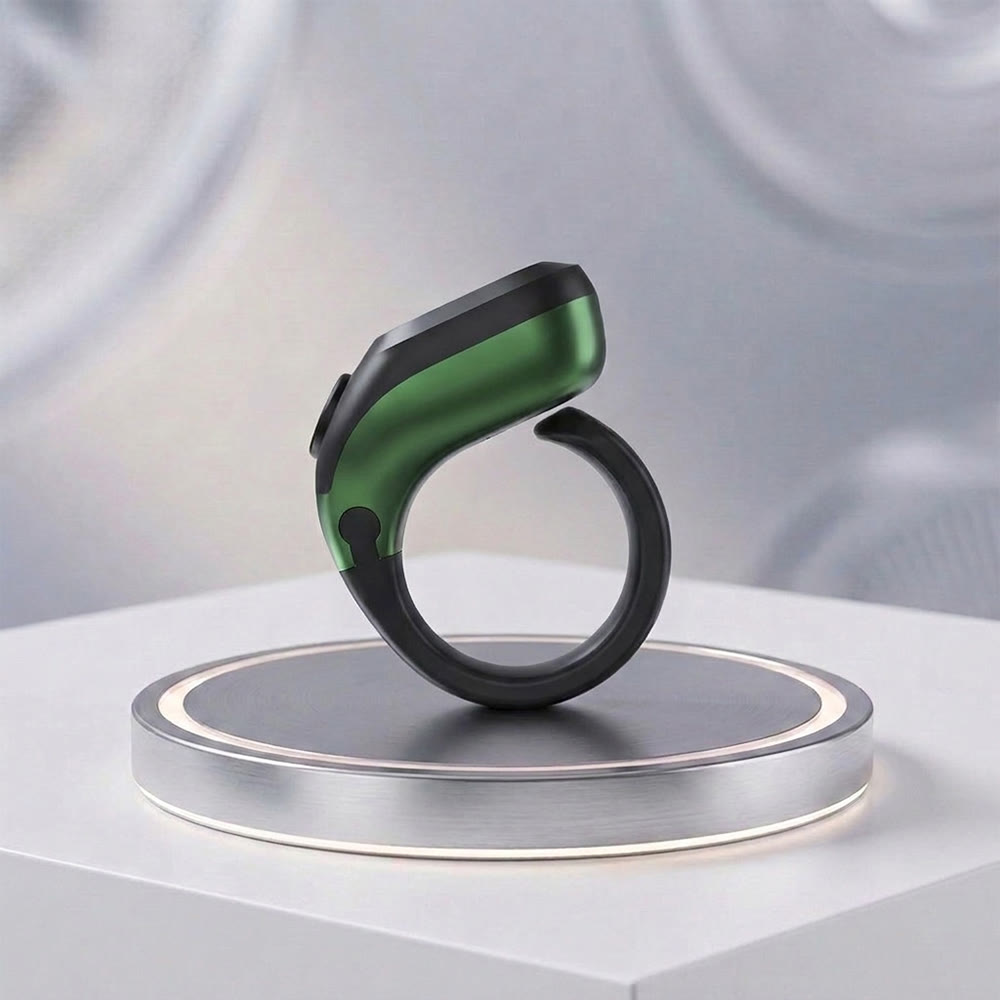 HilalHaven Serene Remembrance The Kaaba Smart Zikr Counting Digital Tasbih Ring - image 3