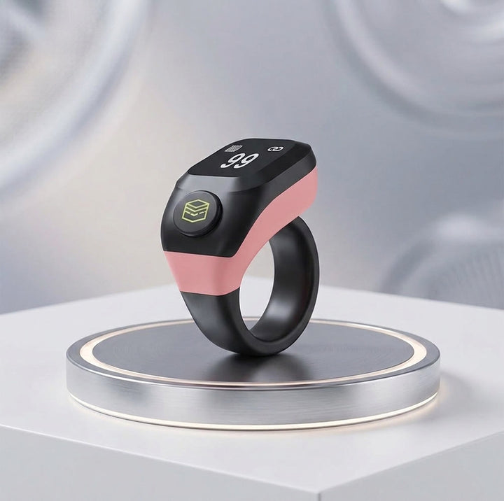 HilalHaven Serene Remembrance The Kaaba Smart Zikr Counting Digital Tasbih Ring - image 7
