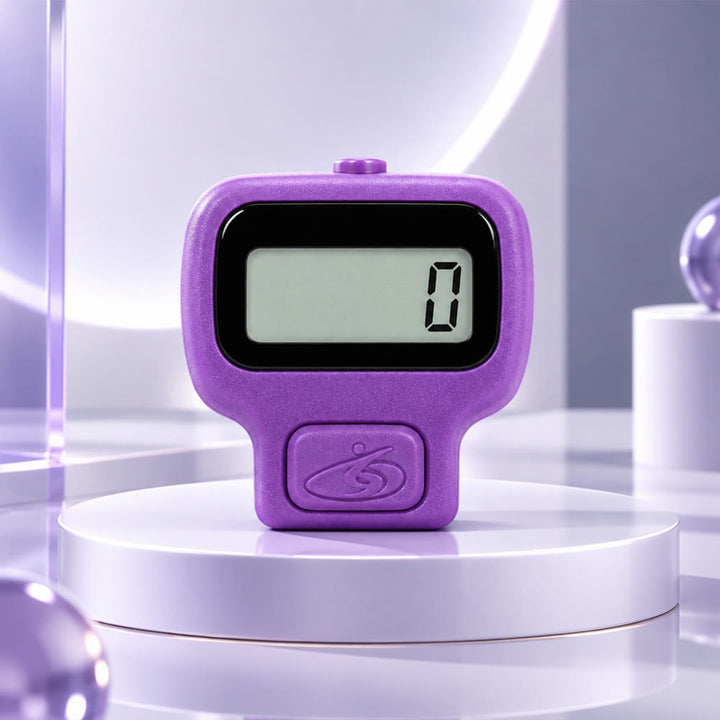 HilalHaven Stillness Sleek Digital Tasbih Finger Zikr Counter - Purple - image 8