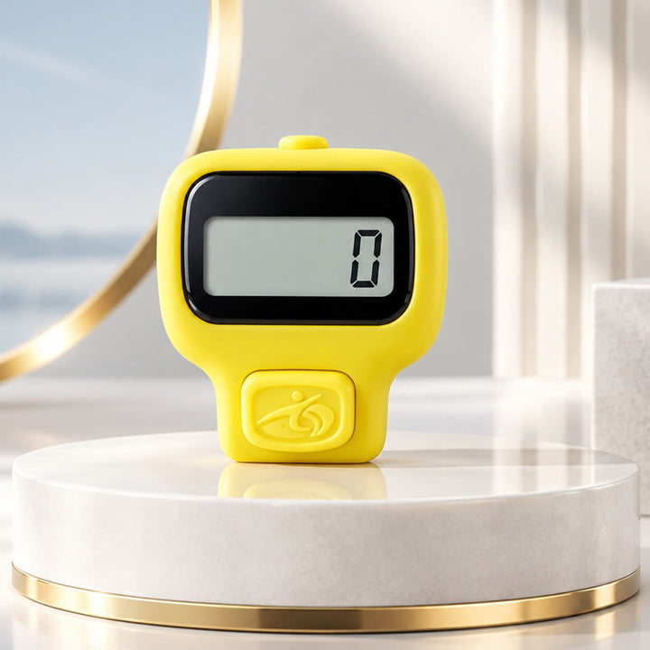 HilalHaven Stillness Sleek Digital Tasbih Finger Zikr Counter - Yellow - image 7