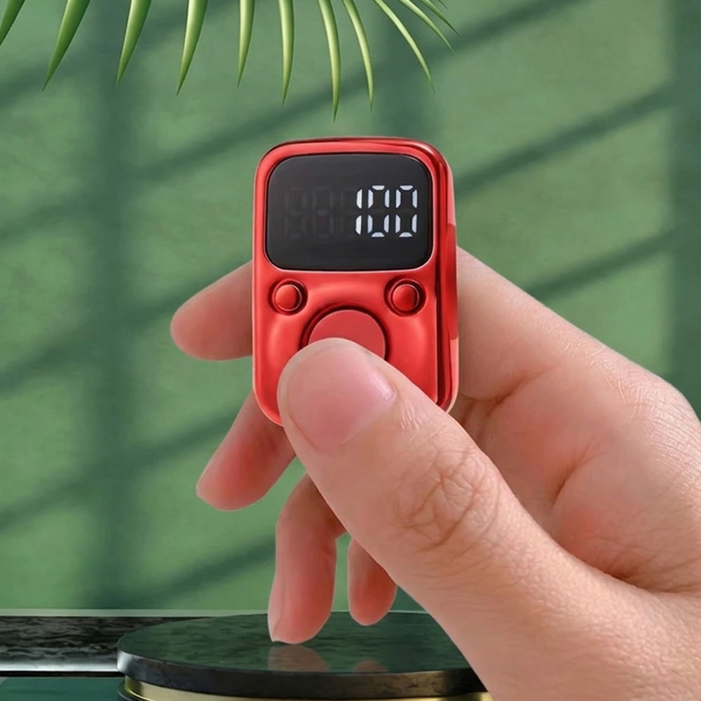 HilalHaven Luminous Moment Long Standby Rechargeable Finger Digital Tasbih - image 0