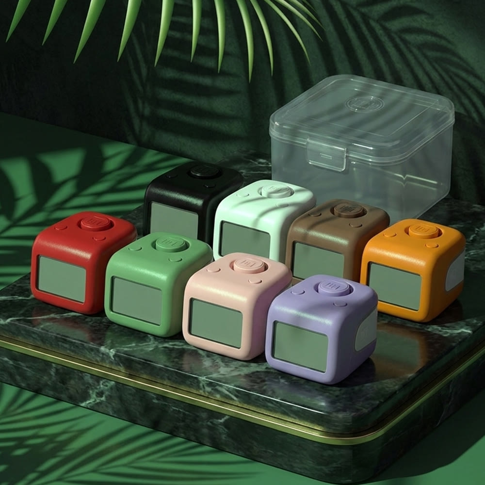 HilalHaven Cube Serene Portable Cube Digital Tasbih Counter - image 3