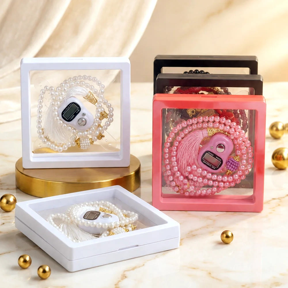 FREE Today: Luminous Strand Gift‑Set Digital Tasbih With Glossy Glass Prayer Beads - image 0