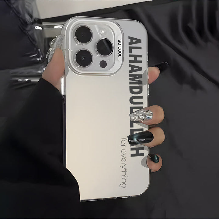 HilalHaven Grateful Verse Minimal Alhamdulillah TPU Full‑Wrap Phone Case - image 5