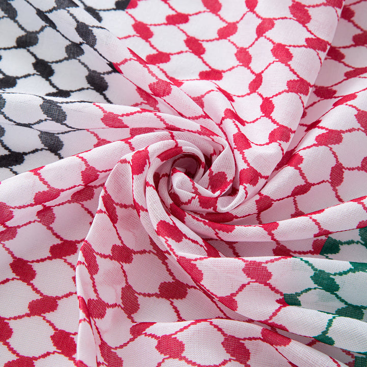 FREE Today: Sands Legacy Palestinian Keffiyeh Tasseled Polyester Square Scarf - image 2