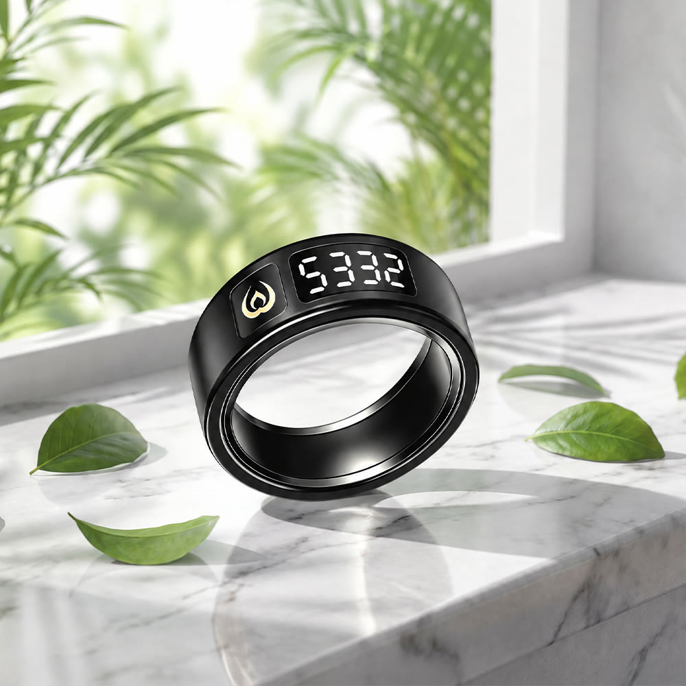 HilalHaven Blessed Tally Islamic Digital Zikr Smart Counter Ring Digital Tasbih - image 7