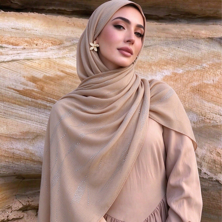 FREE Today: Spark Streak Polyester Rhinestone Hijab - image 7