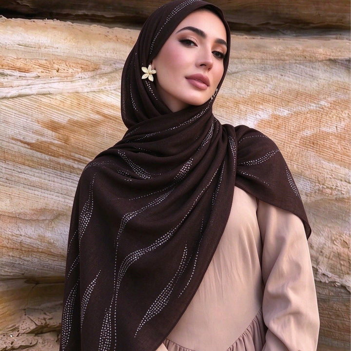 FREE Today: Spark Streak Polyester Rhinestone Hijab - image 9