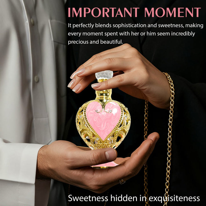 HilalHaven Pink Heartbeat Heart Shape Concentrated Perfume Oil - image 3